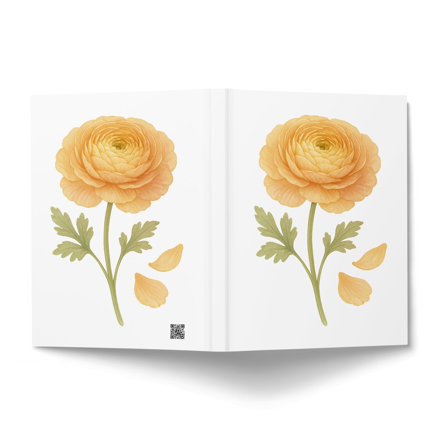 Bright Floral Printed Decorative Notebook product