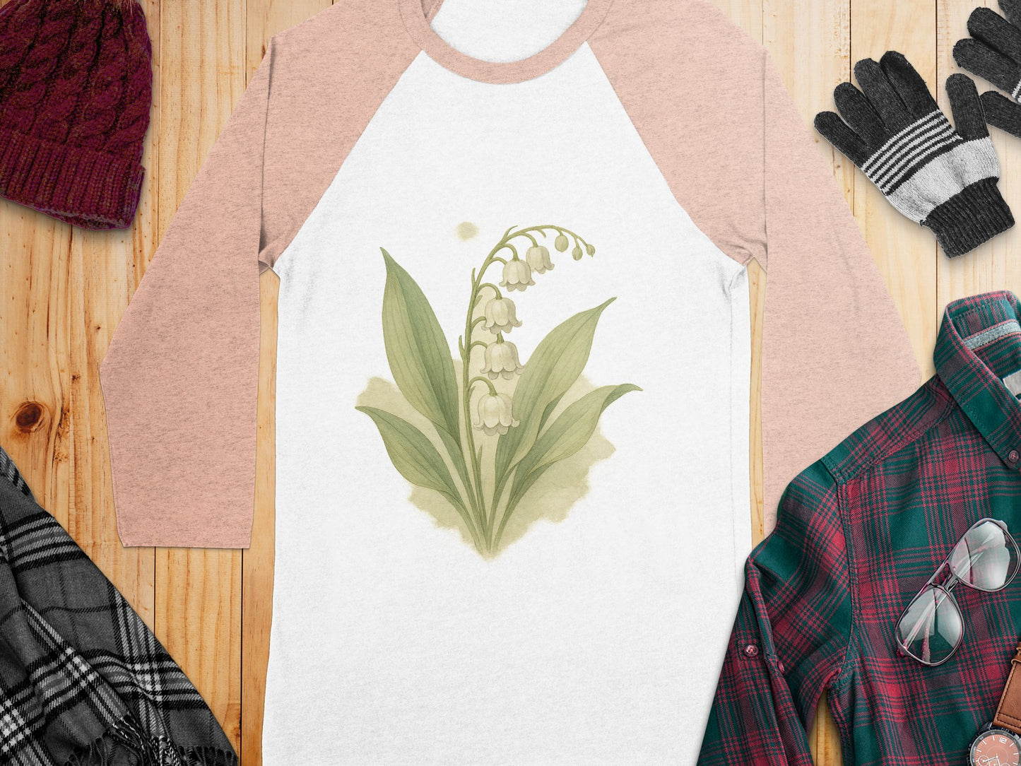 Lily of the Valley Illustration Women's Shirt