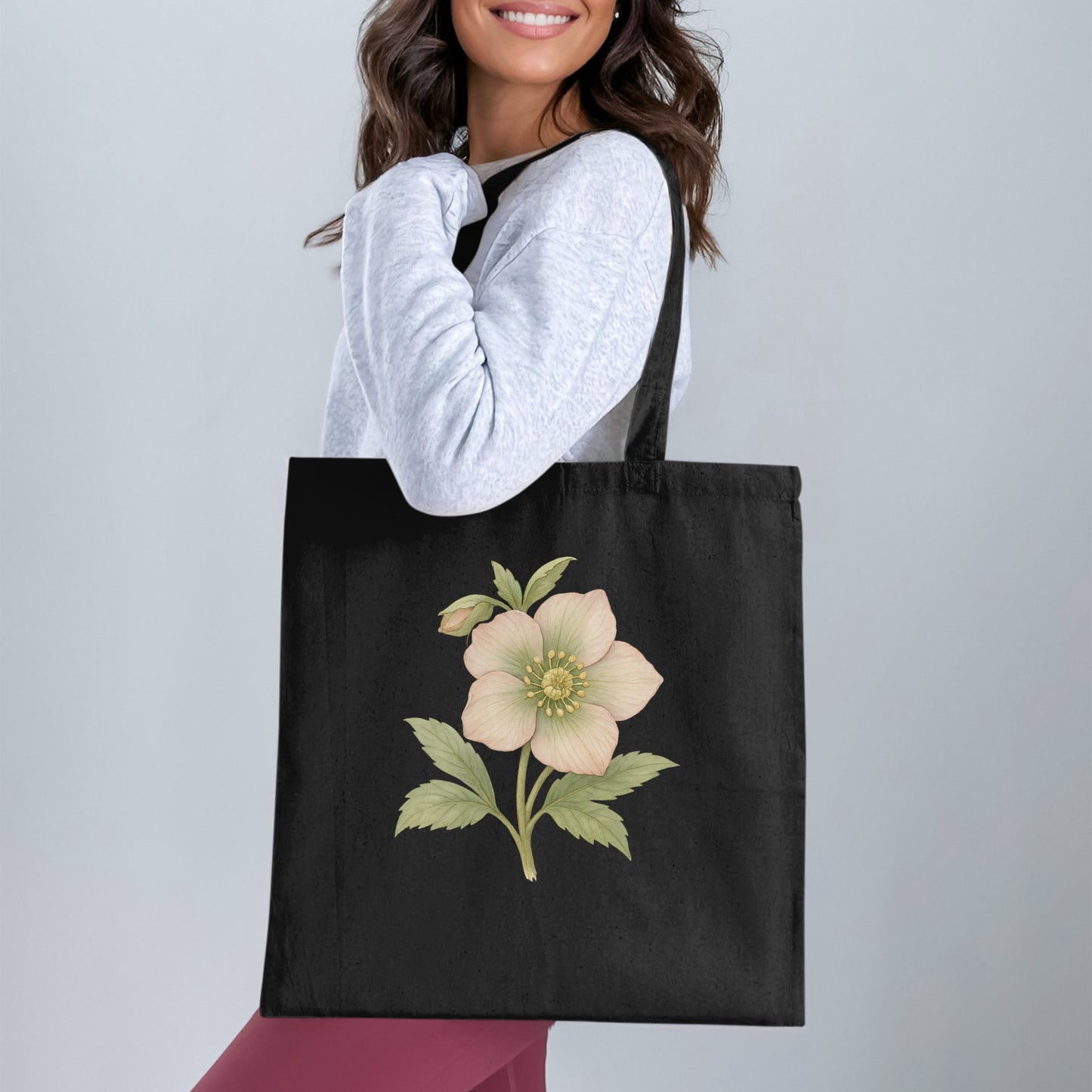 Floral Design Tote Bag with Stylish Flower Product type