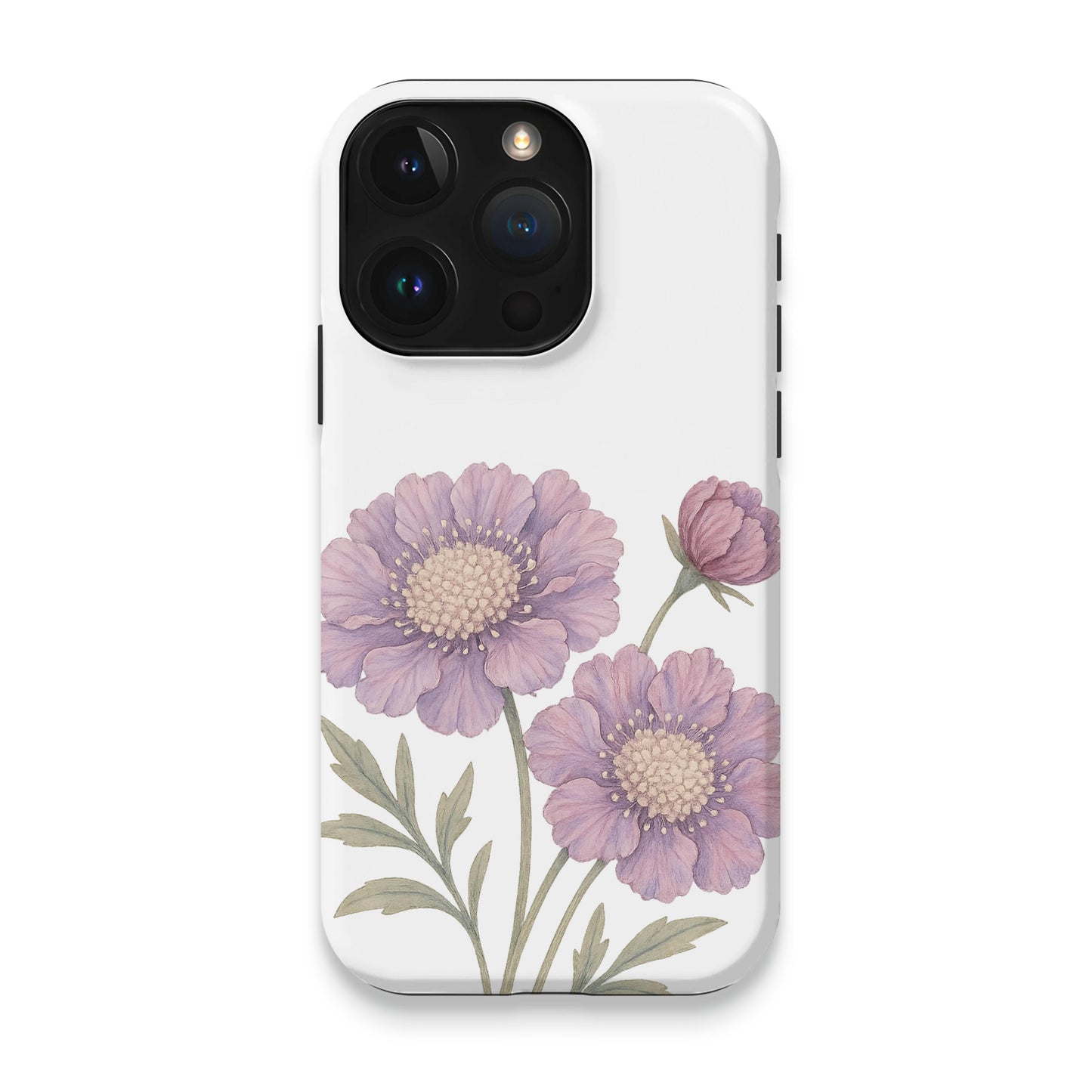 Delicate Purple Flower Design Phone Case product type