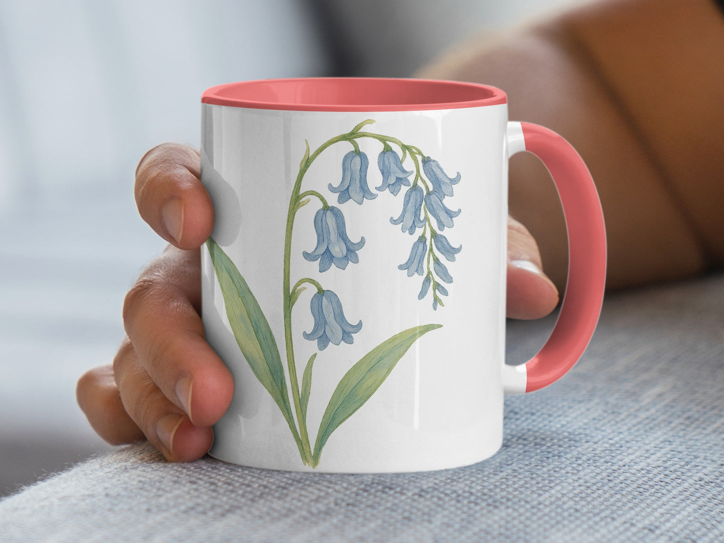 Bluebell Floral Design Coffee Mug product type