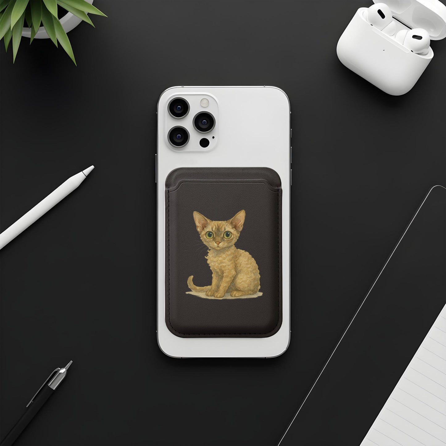 Cute Cat Wallet for Phone Back Pocket Sticker product