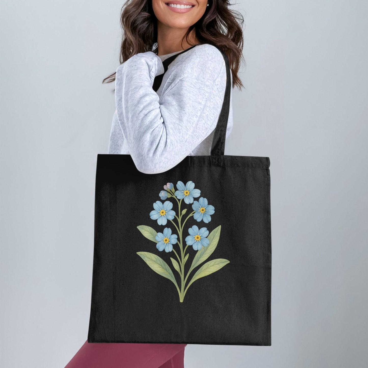 Floral Design Tote Bag Ideal for Everyday Use product