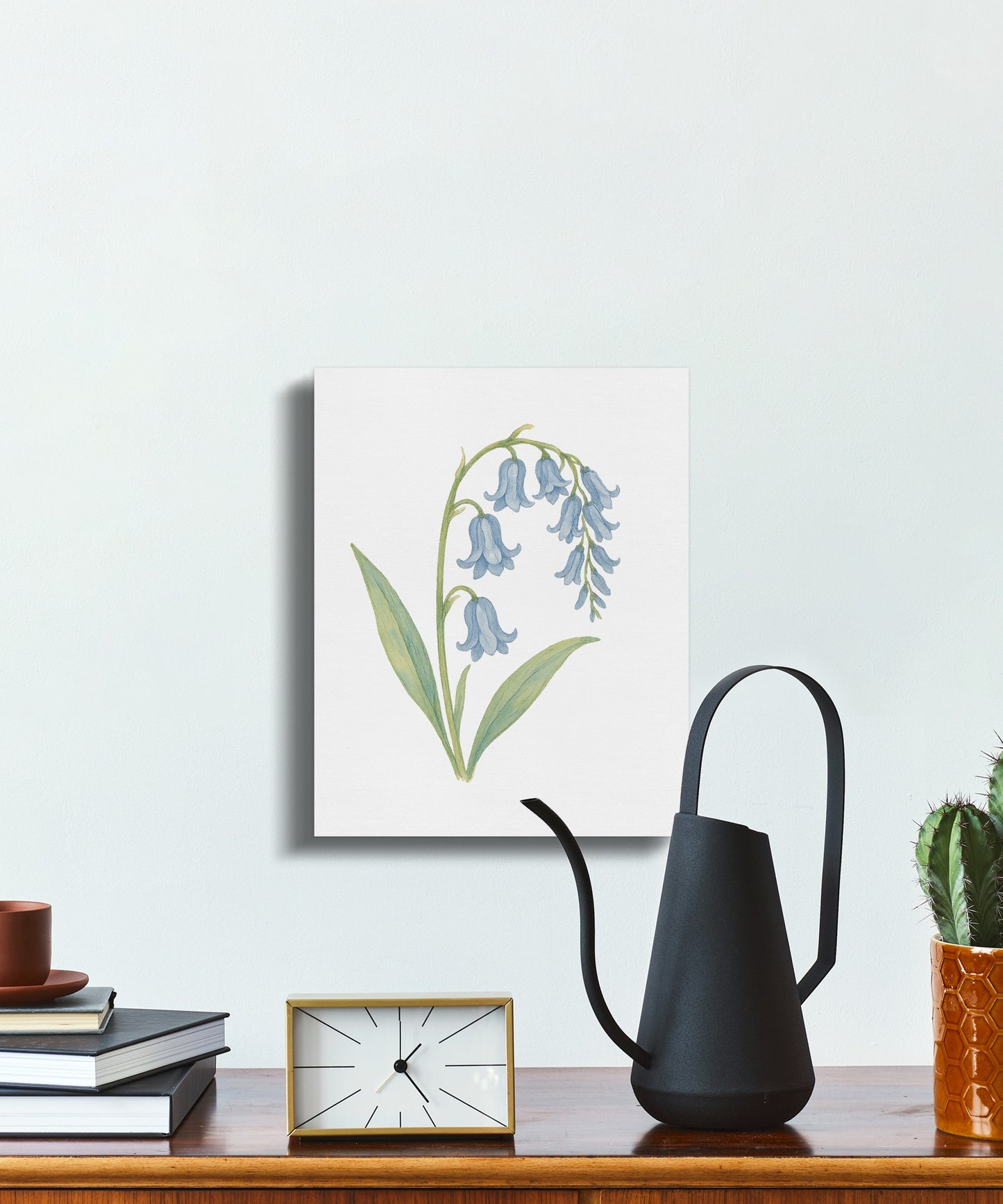Bluebell Flower Watercolor Art Print Home Decor product