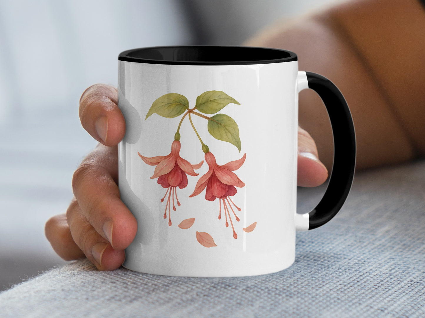 Elegant Floral Design Coffee Mug product type