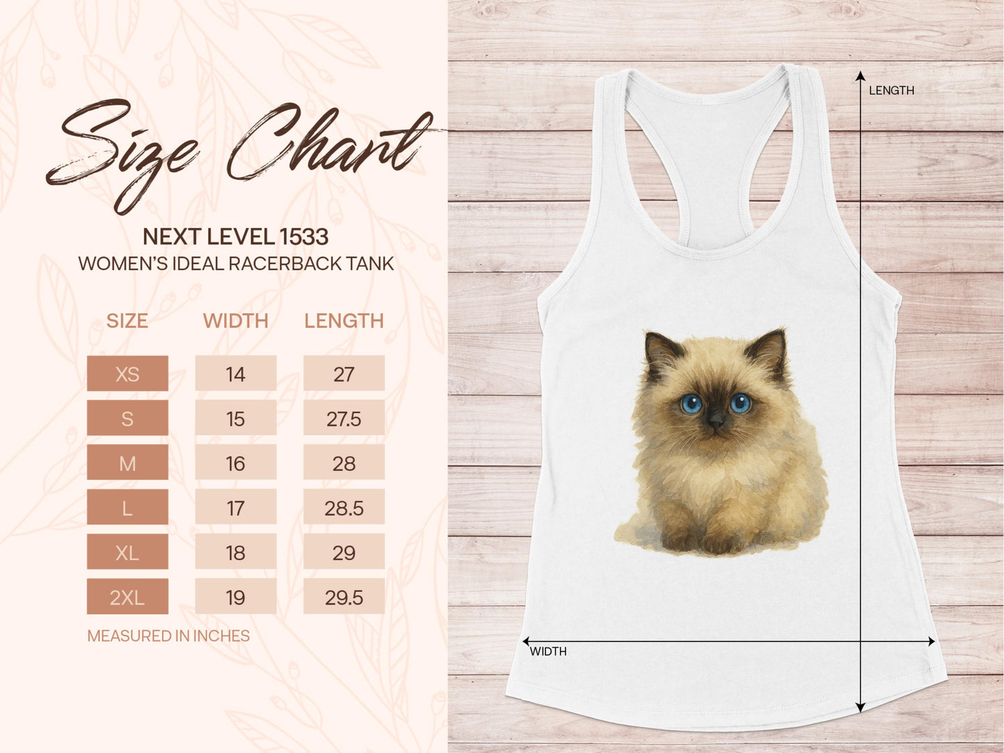 Adorable Kitten Design Women's Racerback Tank product