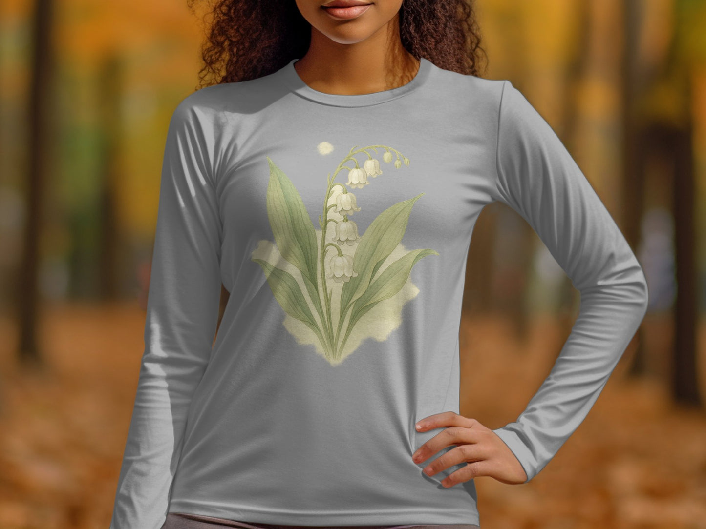 Lily of the Valley Graphic Long Sleeve Product Type