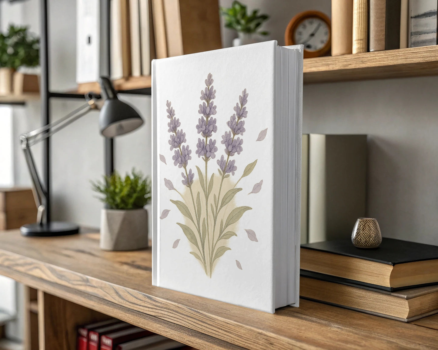 Elegant Floral Design Hardcover Book product
