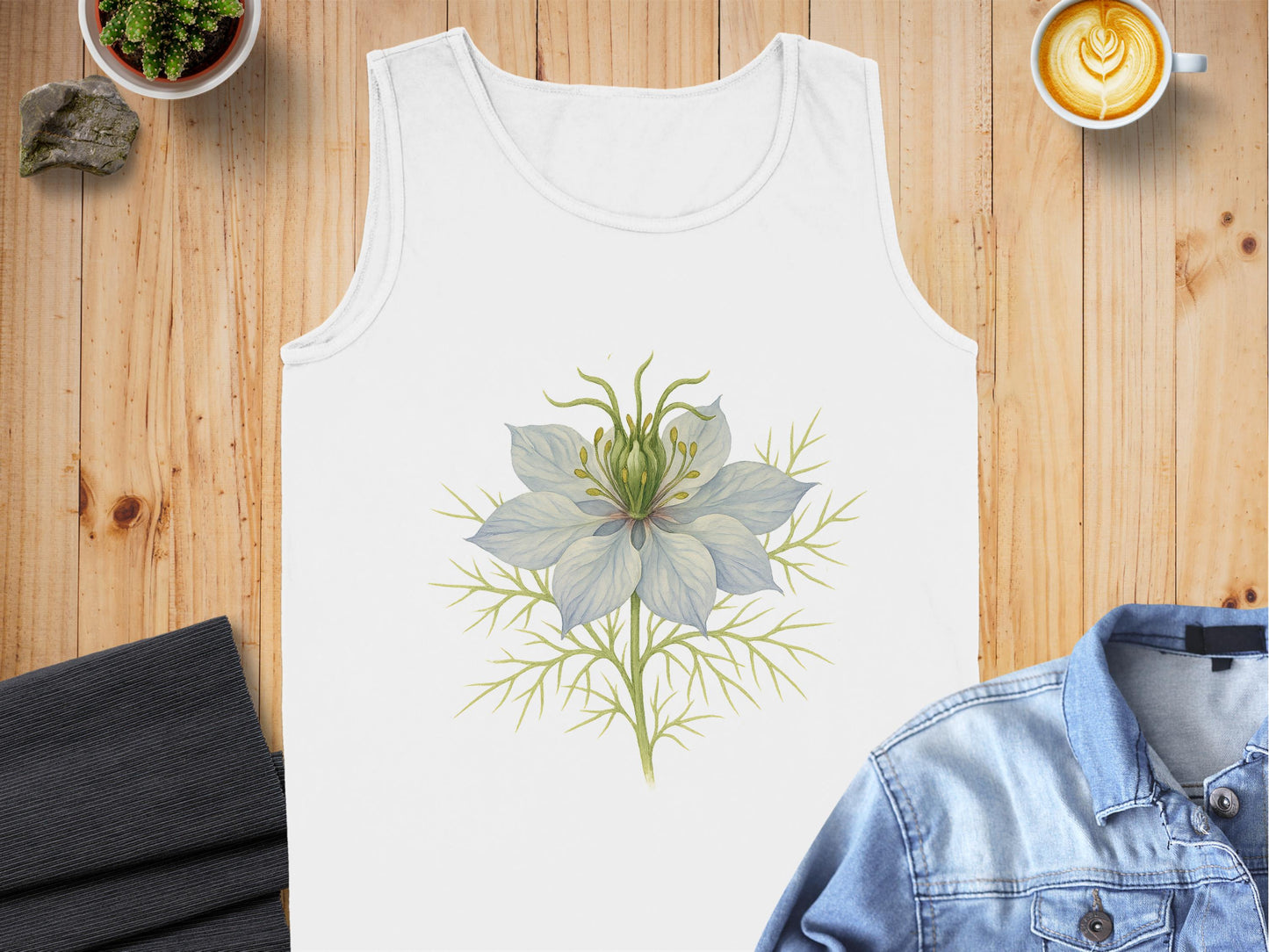Floral Design Sleeveless Tank Top product type