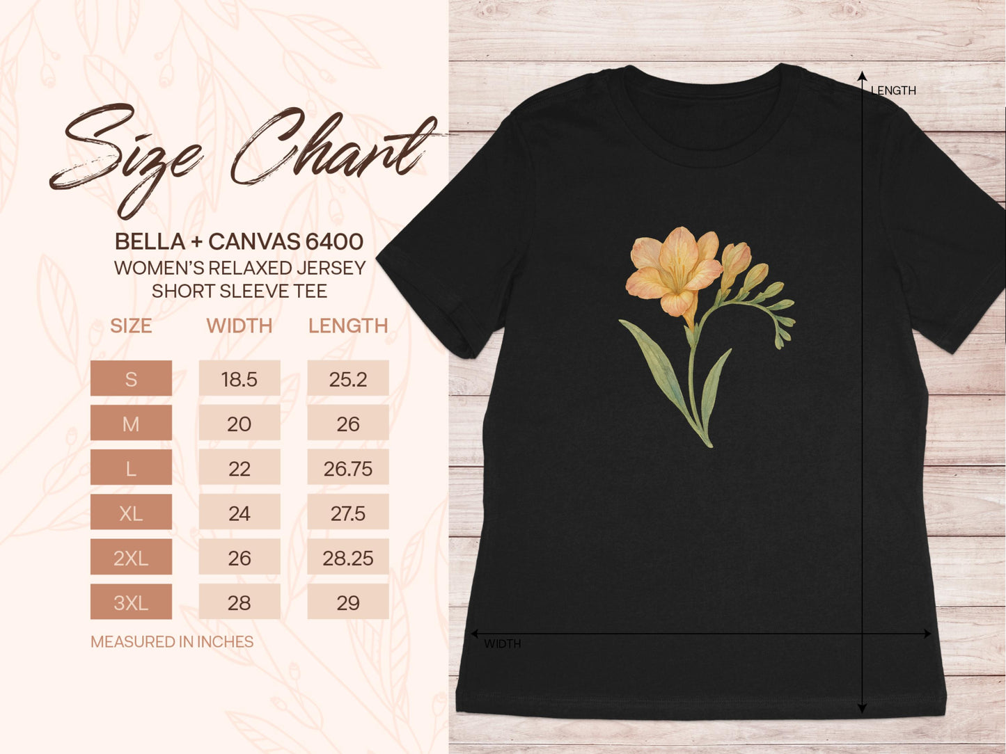 Women's Relaxed Jersey Tee Nature Inspired Product