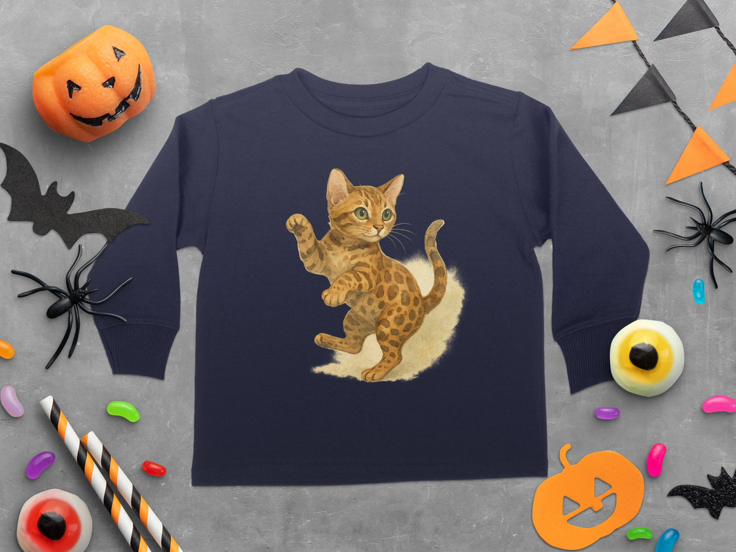 Adorable Cute Kitten Halloween Design Shirt product