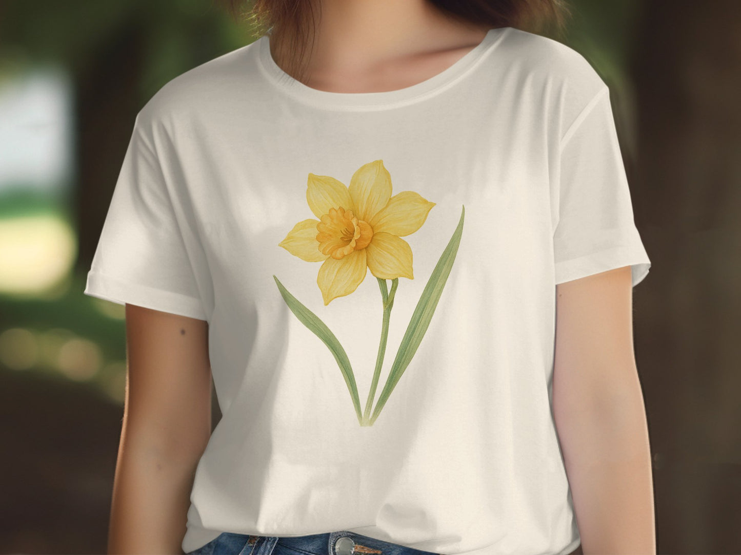 Beautiful Daffodil Graphic Women's Shirt product