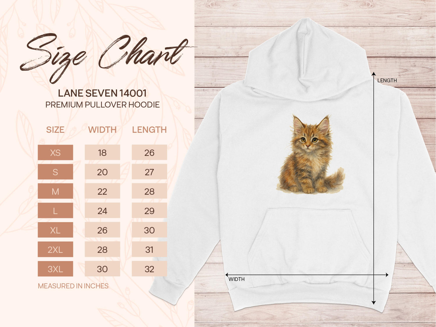 Cozy Cat Print Hoodie Perfect for Cat Lovers product