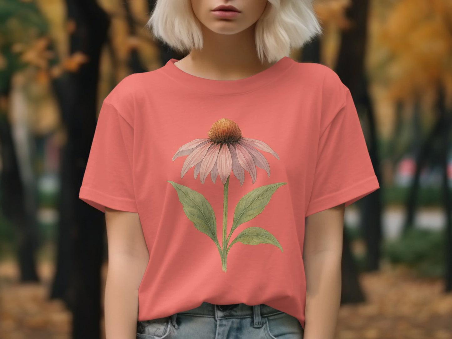 Stylish Floral Graphic Tee for Casual Wear T-shirt product type