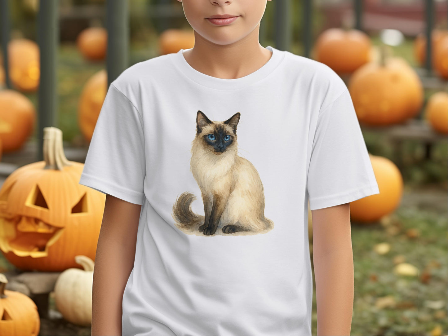 Cute Cat Printed T-Shirt for Casual Wear Unique Product