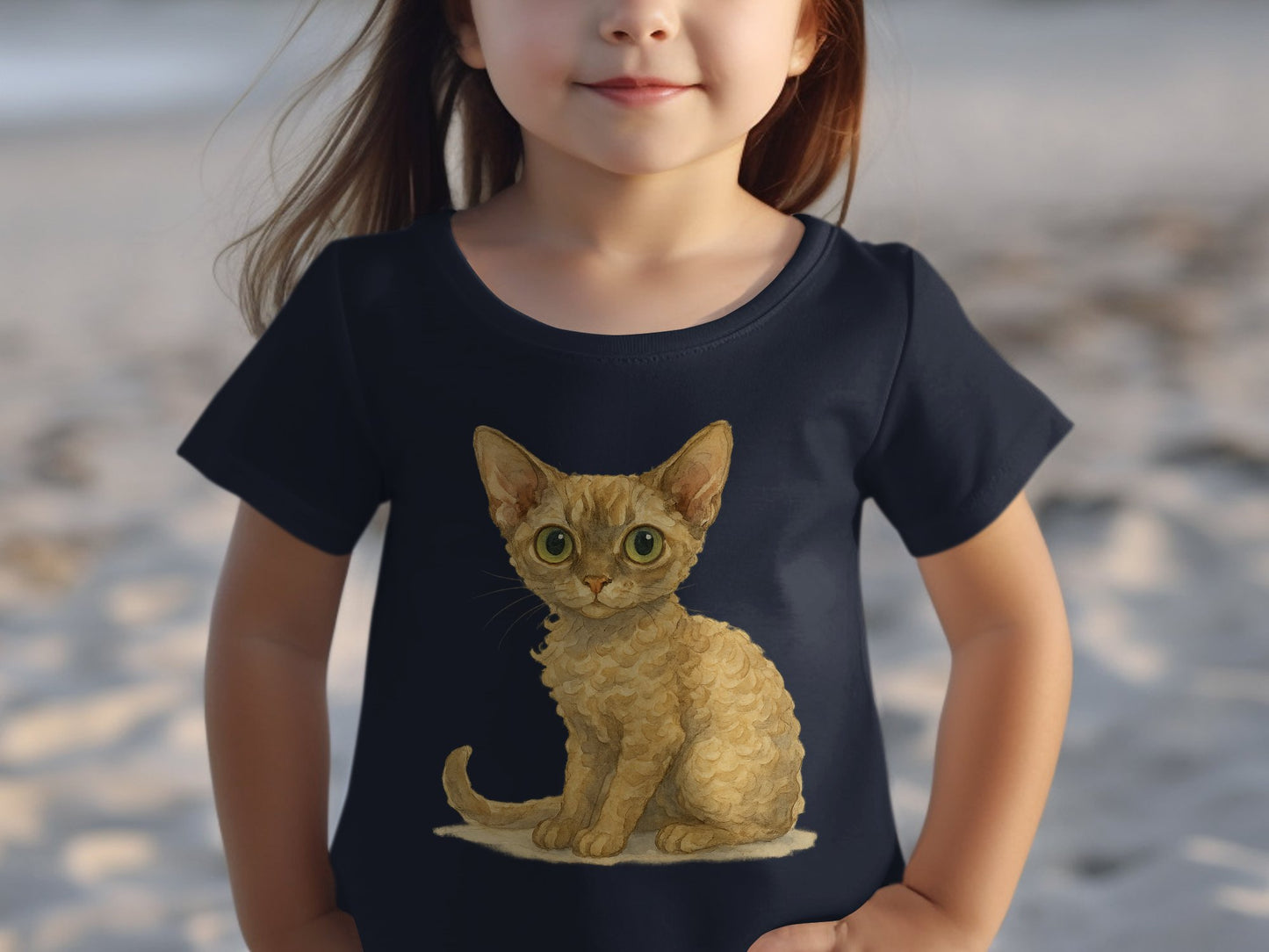 Adorable Kitten Graphic Tee for Children Product