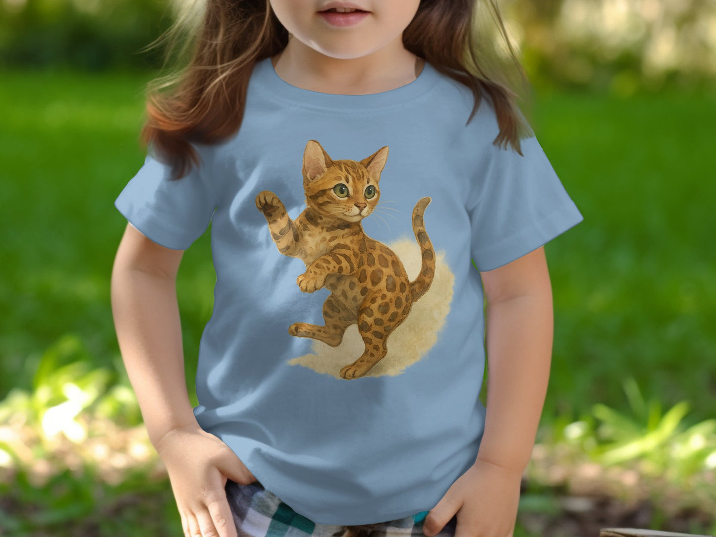 Adorable Dancing Cat Print on Kids T-Shirt product