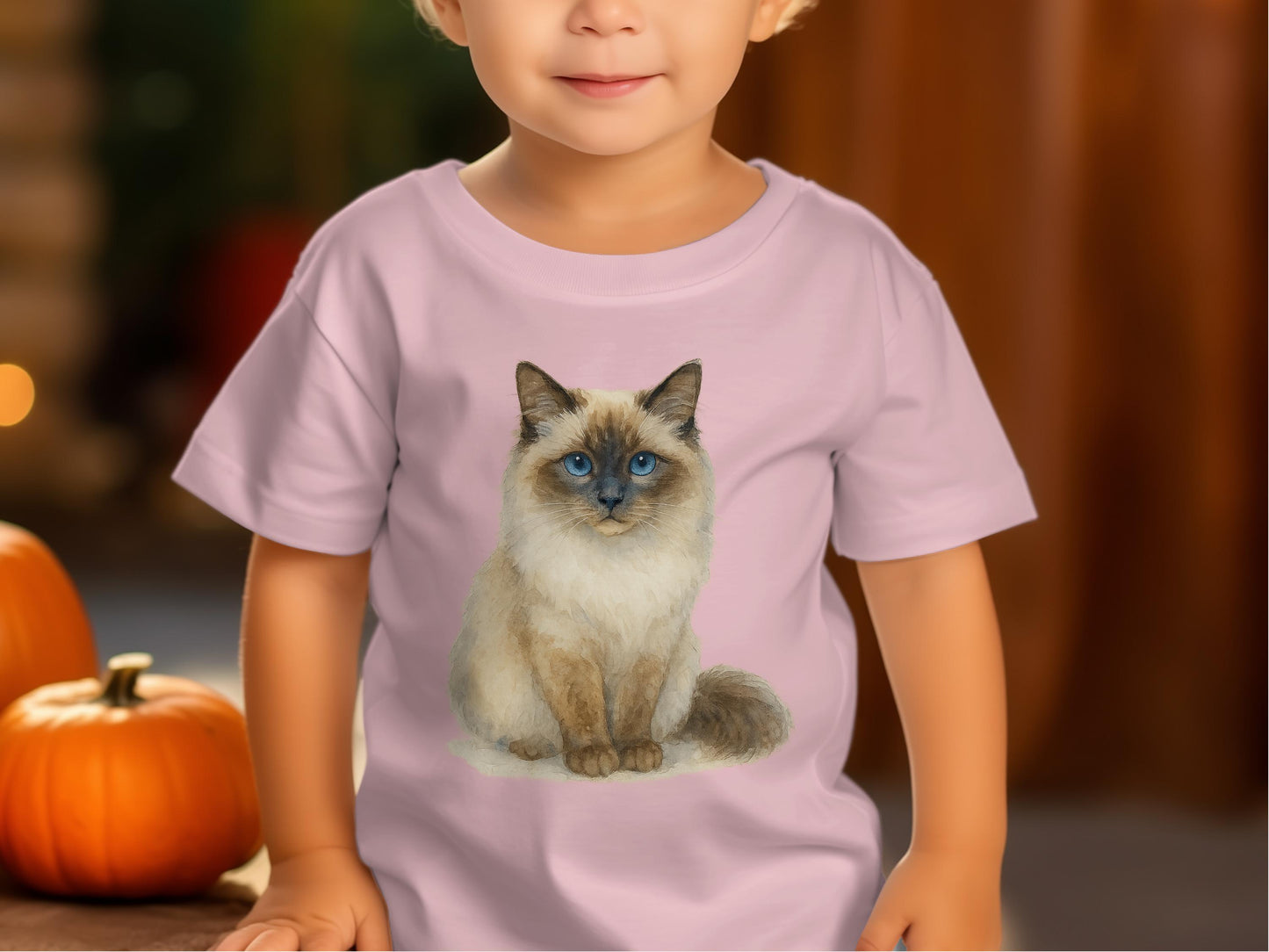 Adorable Cat Graphic Toddler Tee Shirt product type
