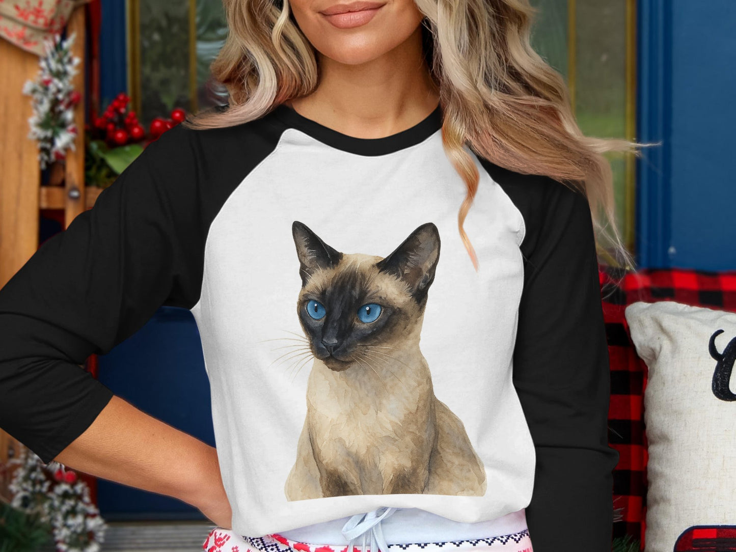 Striking Cat Print Shirt For Animal Lovers product type