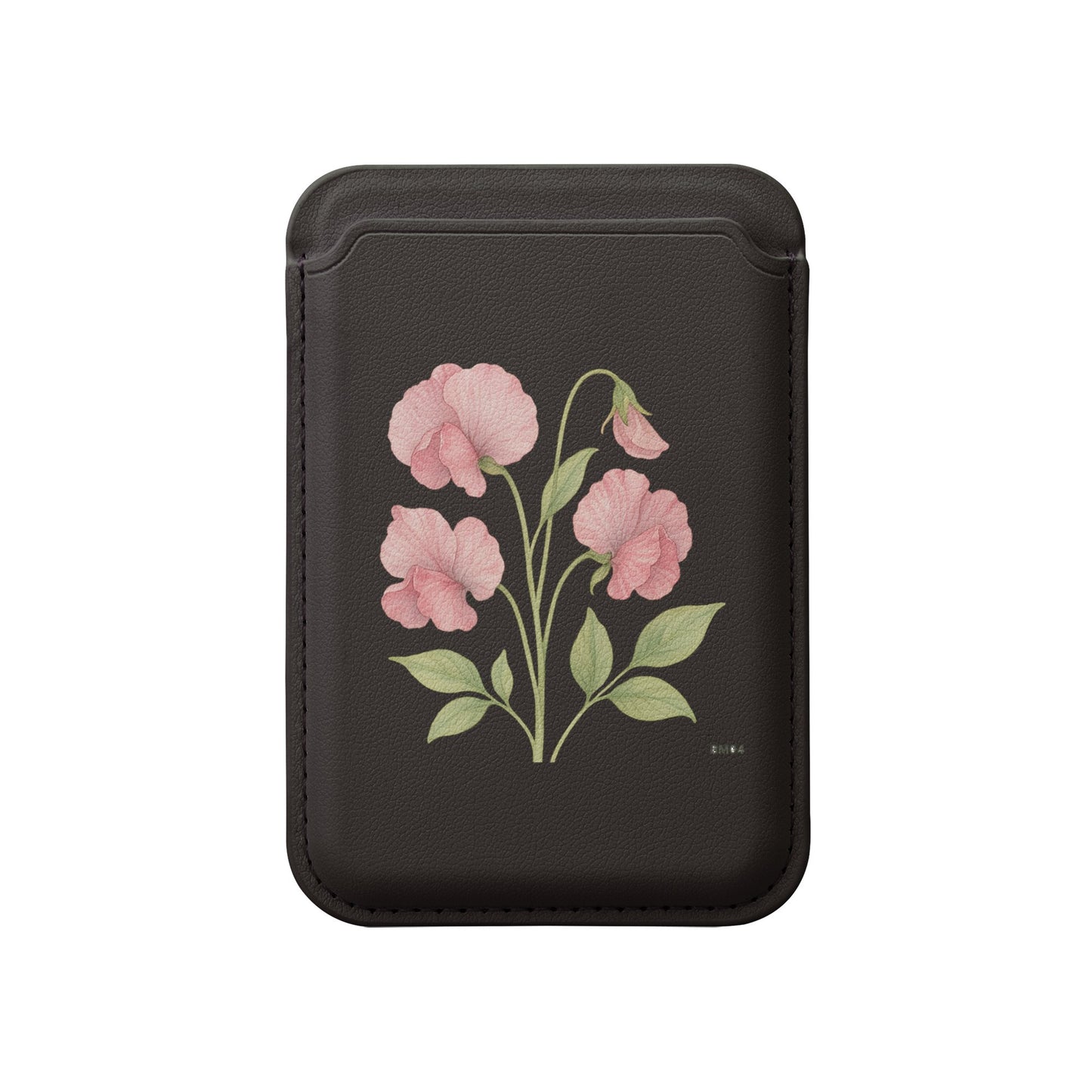 Elegant Floral Design Wallet with Pink Blossoms product