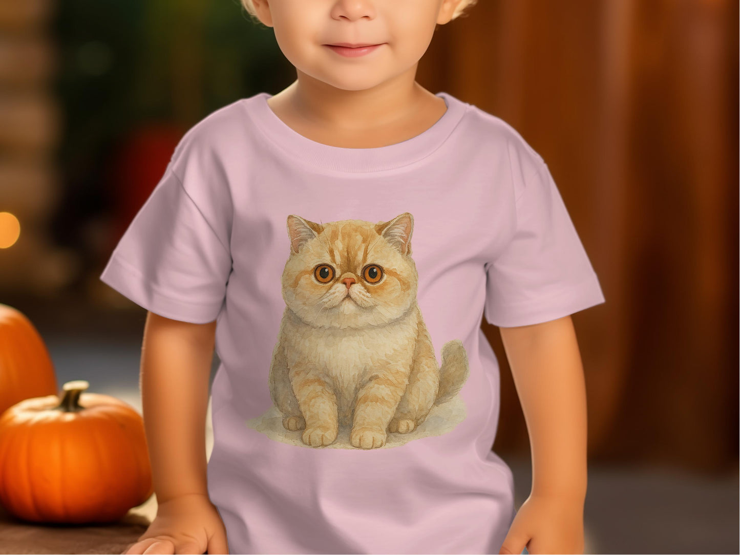 Adorable Kitten Graphic Design Kids T-Shirt product type