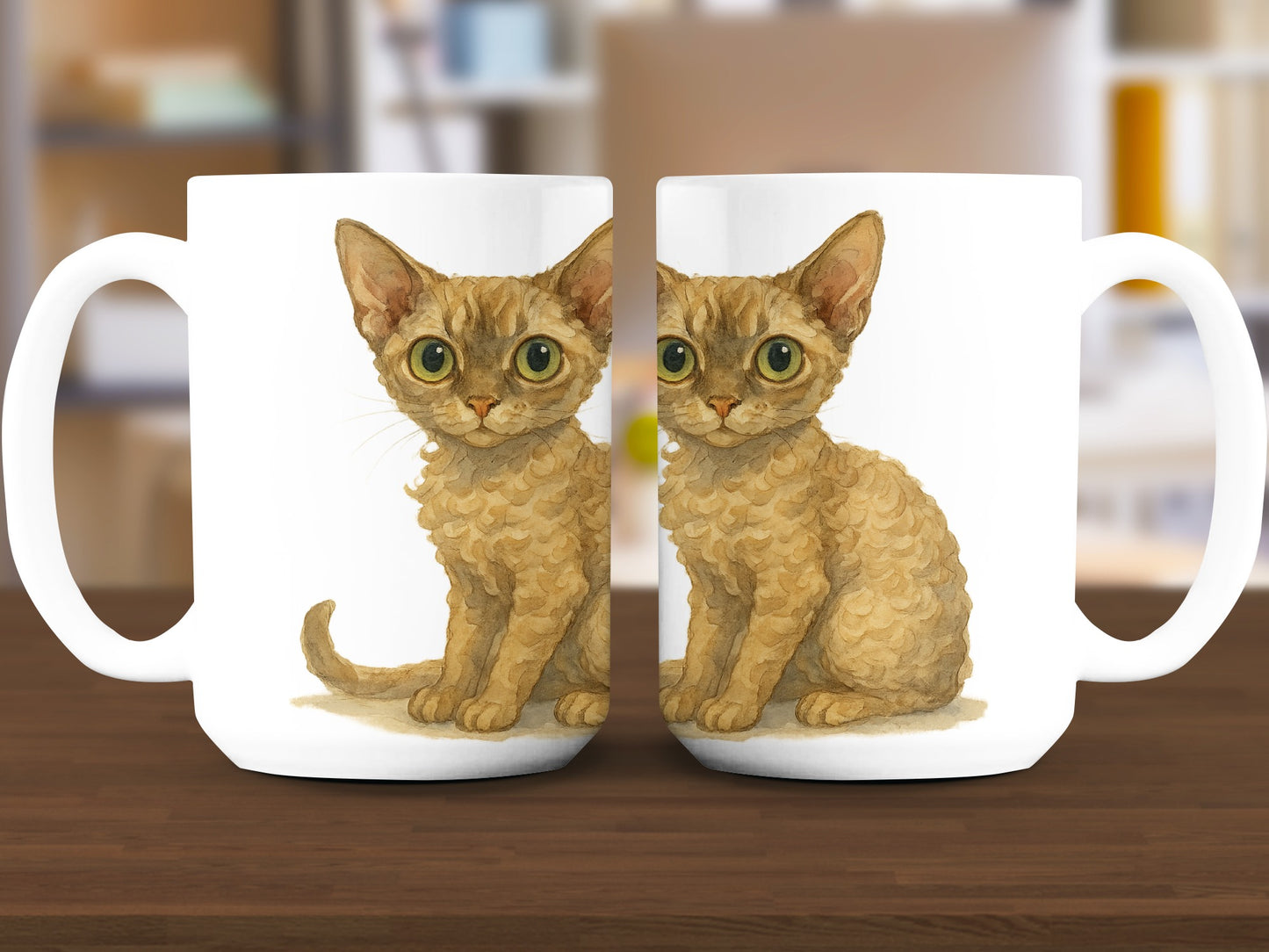 Cute Kitten Design Unique Coffee Mug product