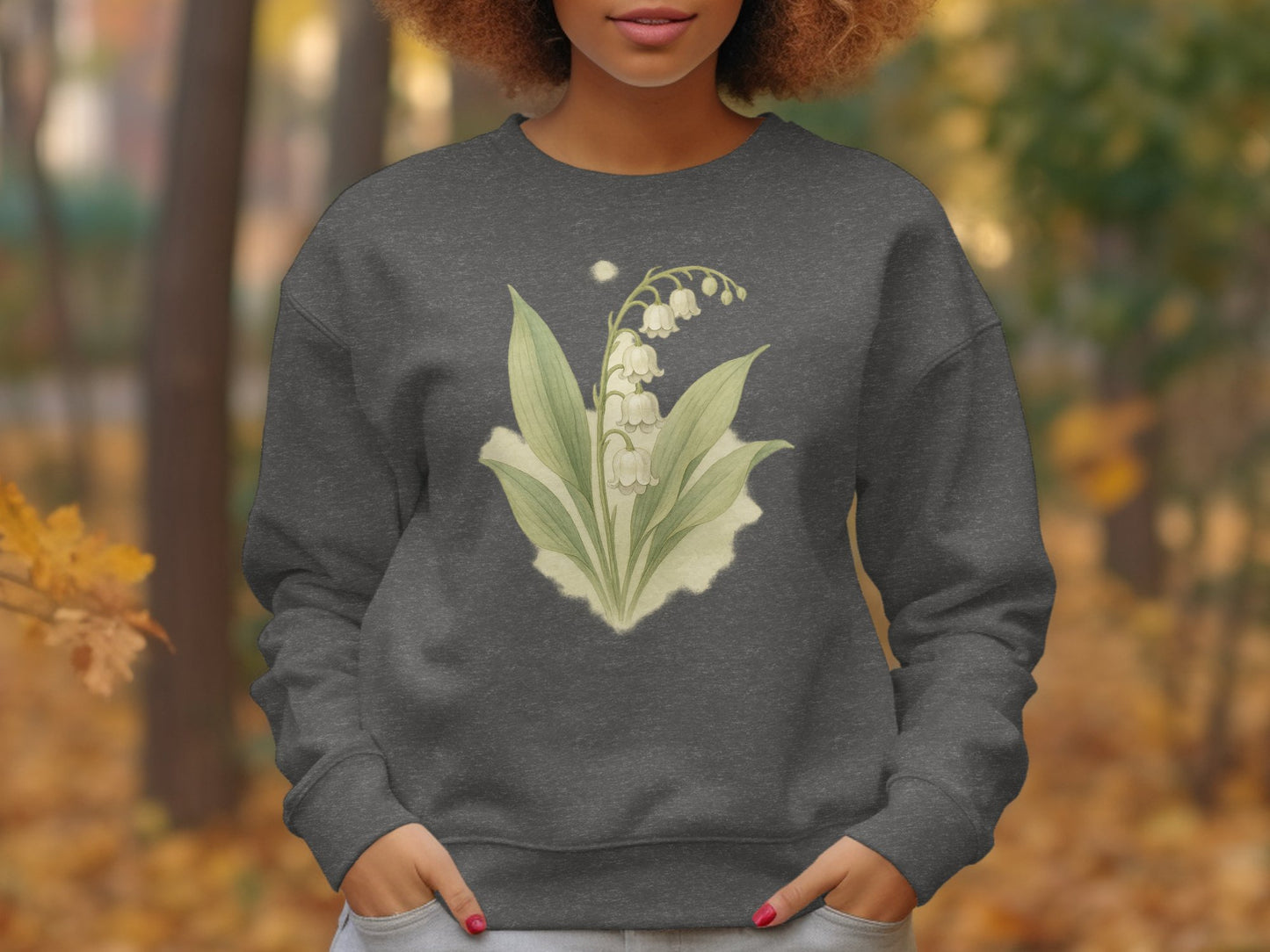 Lily of the Valley Graphic Pullover Sweatshirt product type
