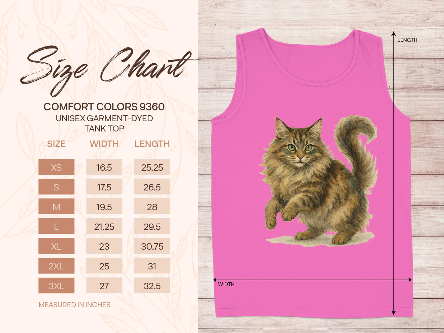 Relaxed Fit Cat Print Sleeveless Pink Tank Top product type