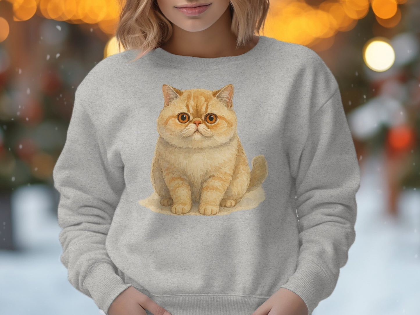 Cozy Stylish Cat Art Sweatshirt Perfect Gift product