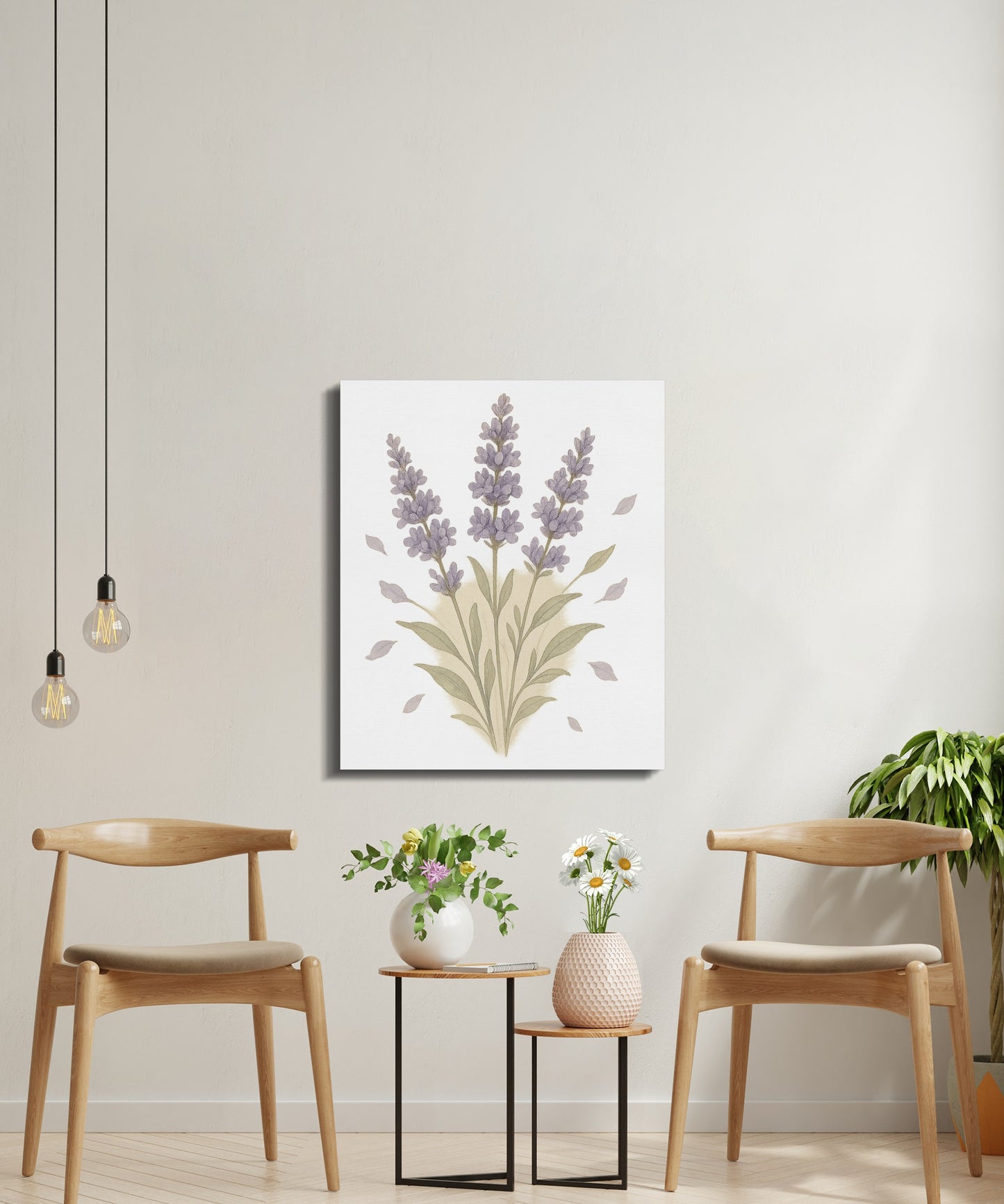 Lavender Botanical Art Print Wall Decor product type