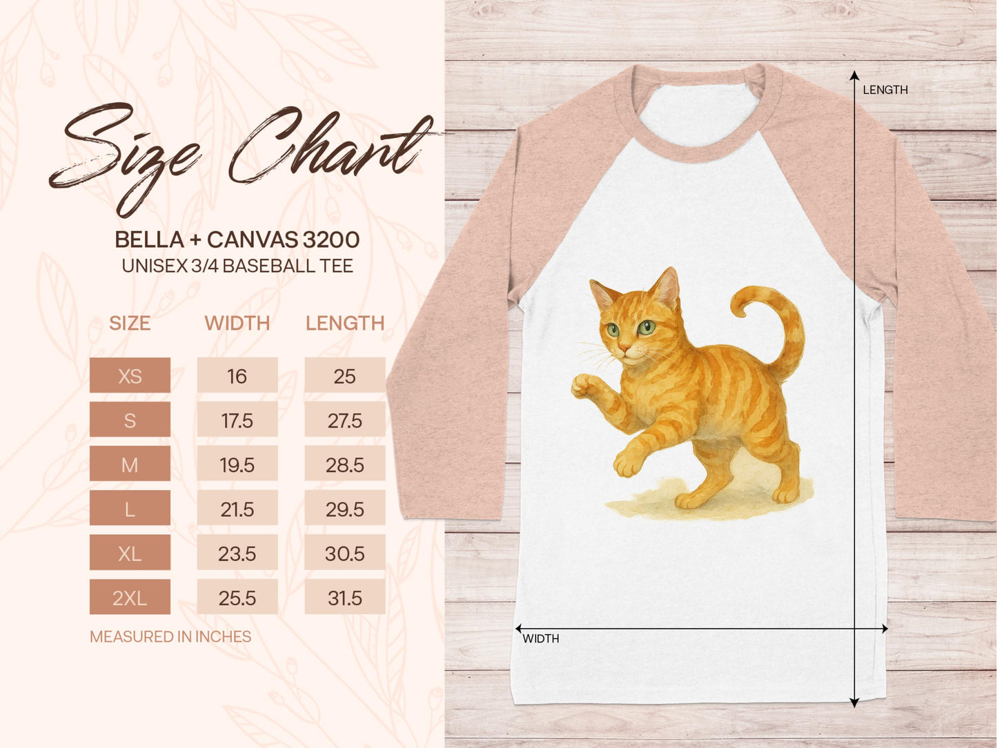 Adorable Cat Design Unisex Baseball Tee product