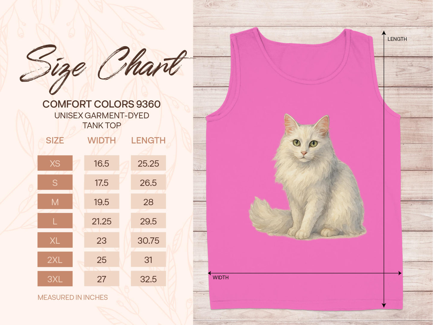 Cozy Unisex Tank Top with Cute Cat Print product type