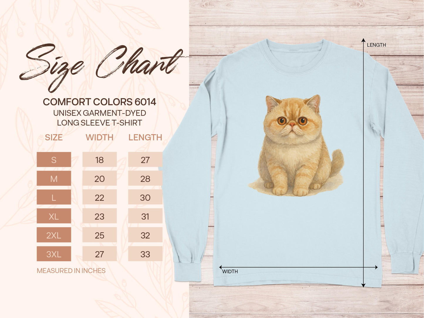 Adorable Cat Print Long Sleeve T-Shirt product type