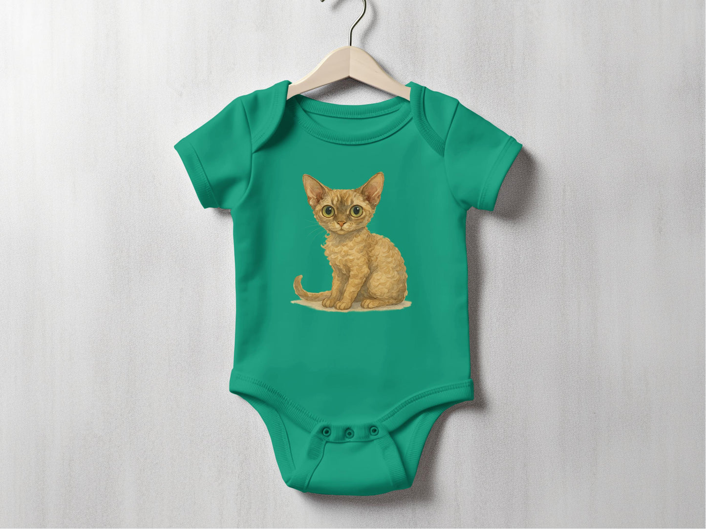 Cute Cat Graphic Design Baby Onesie product