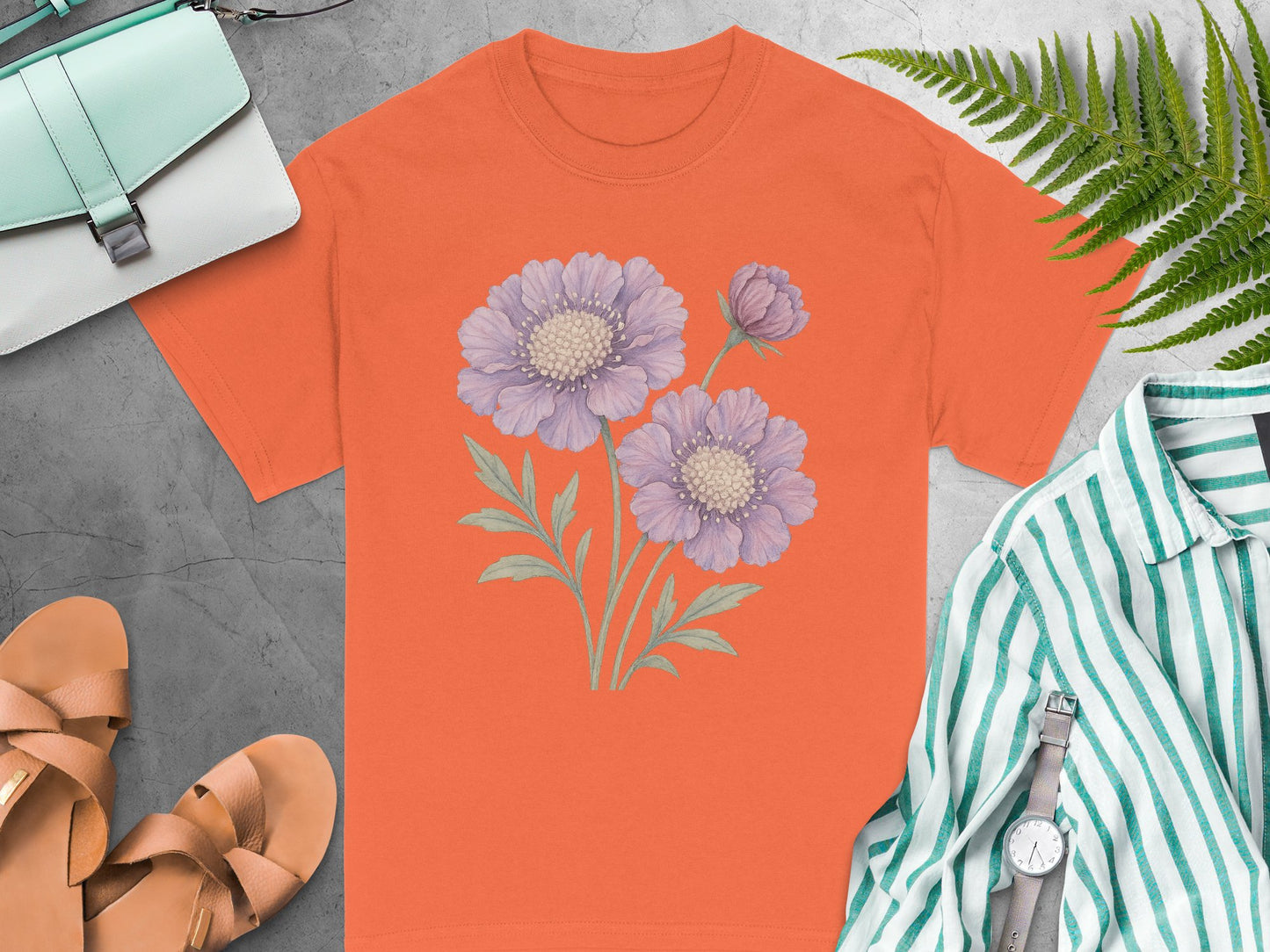 Stylish Floral Graphic Tee for Casual Wear product type