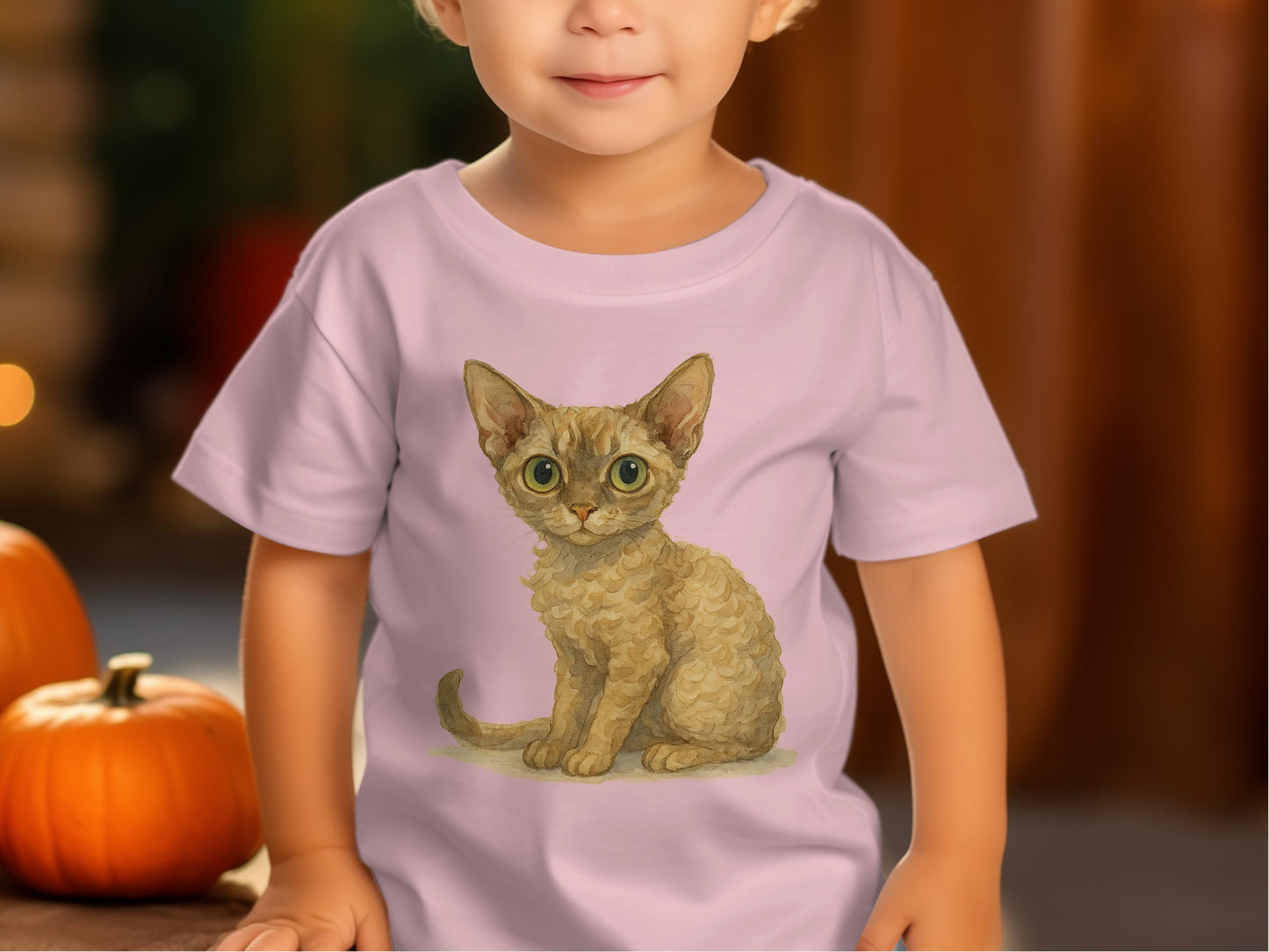 Cute Kitten Graphic Tee for Kids T-Shirt Product