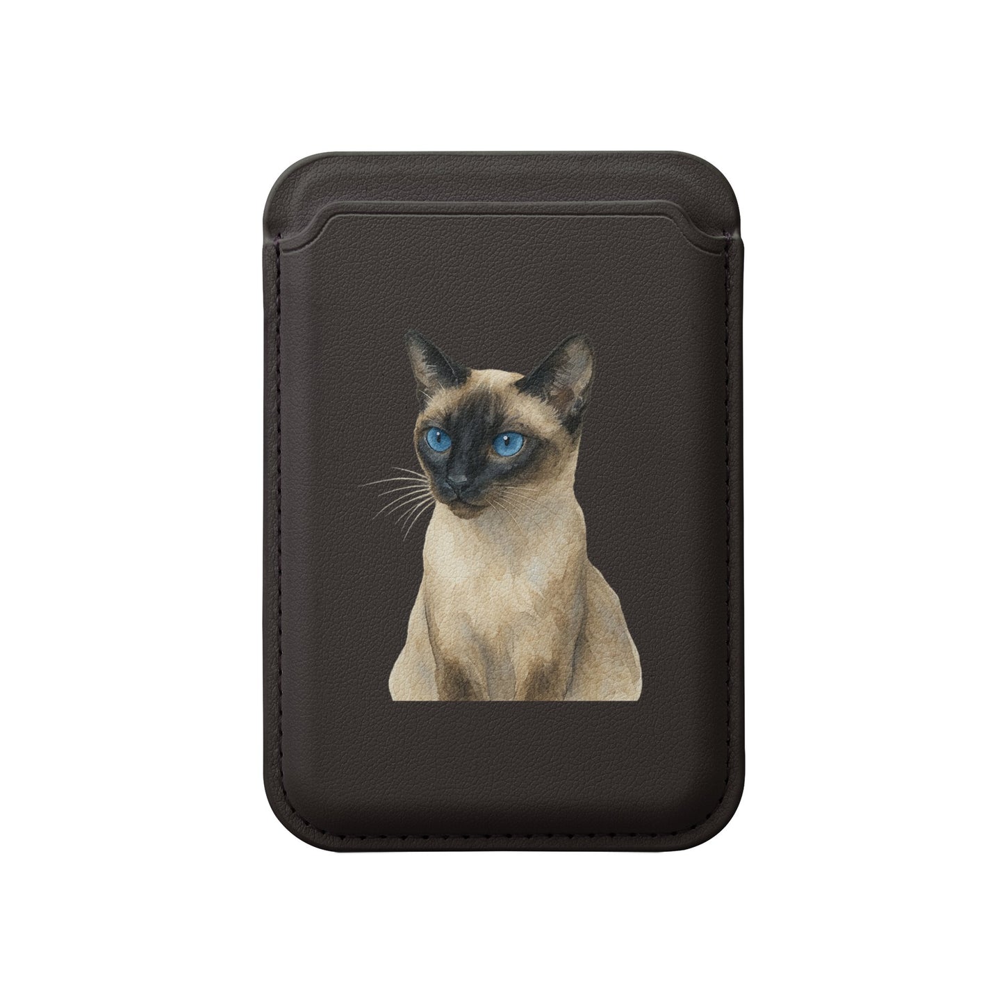 Beautiful Siamese Cat Design Wallet Card Holder product