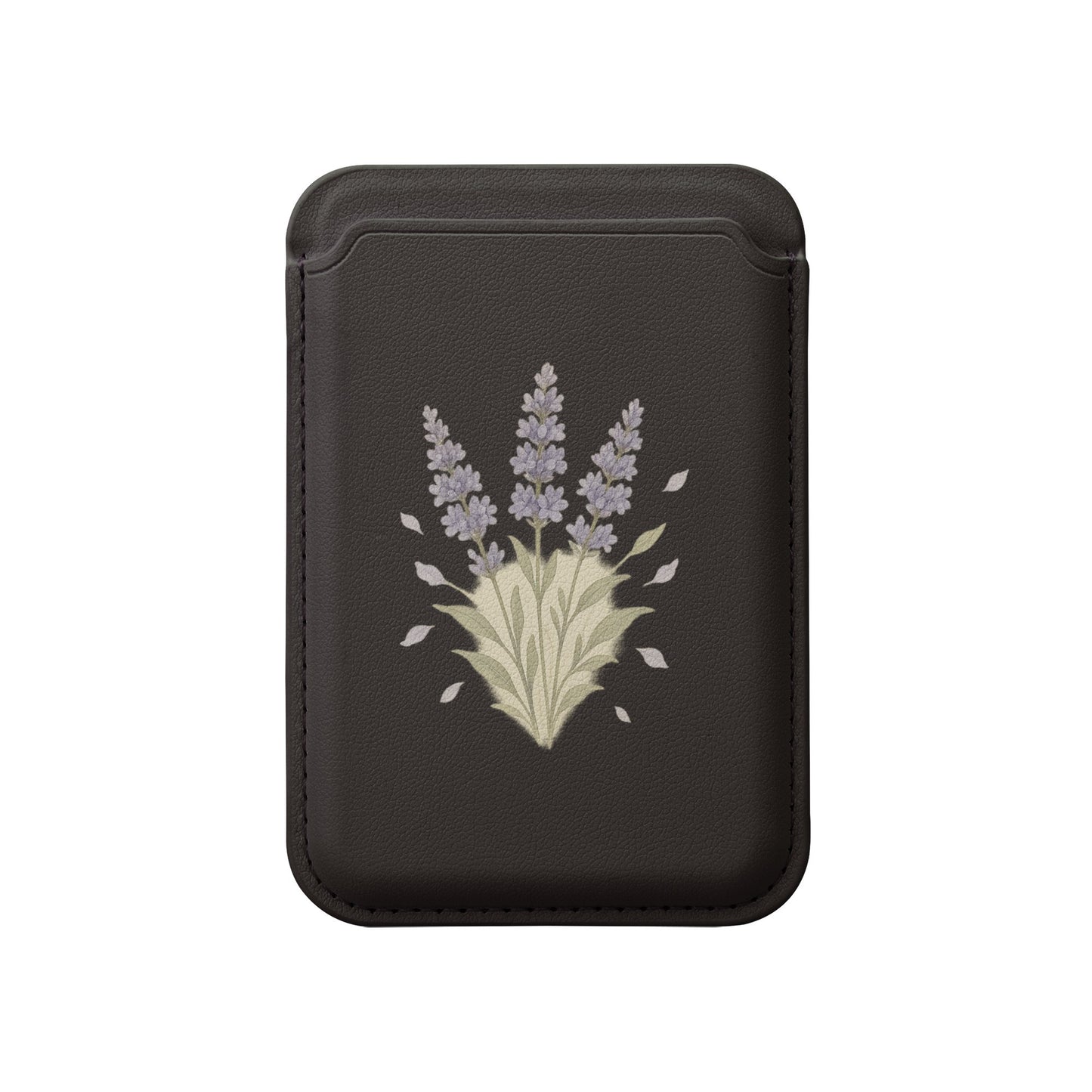 Lavender Flower Design Phone Card Holder product