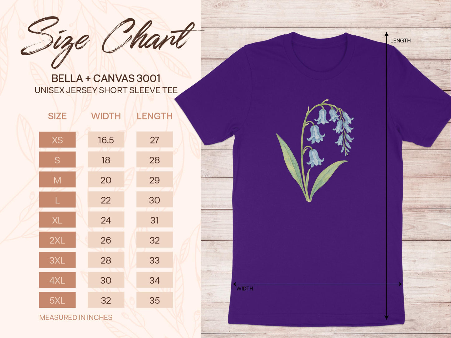 Purple Tee with Floral Design Short Sleeve Shirt product