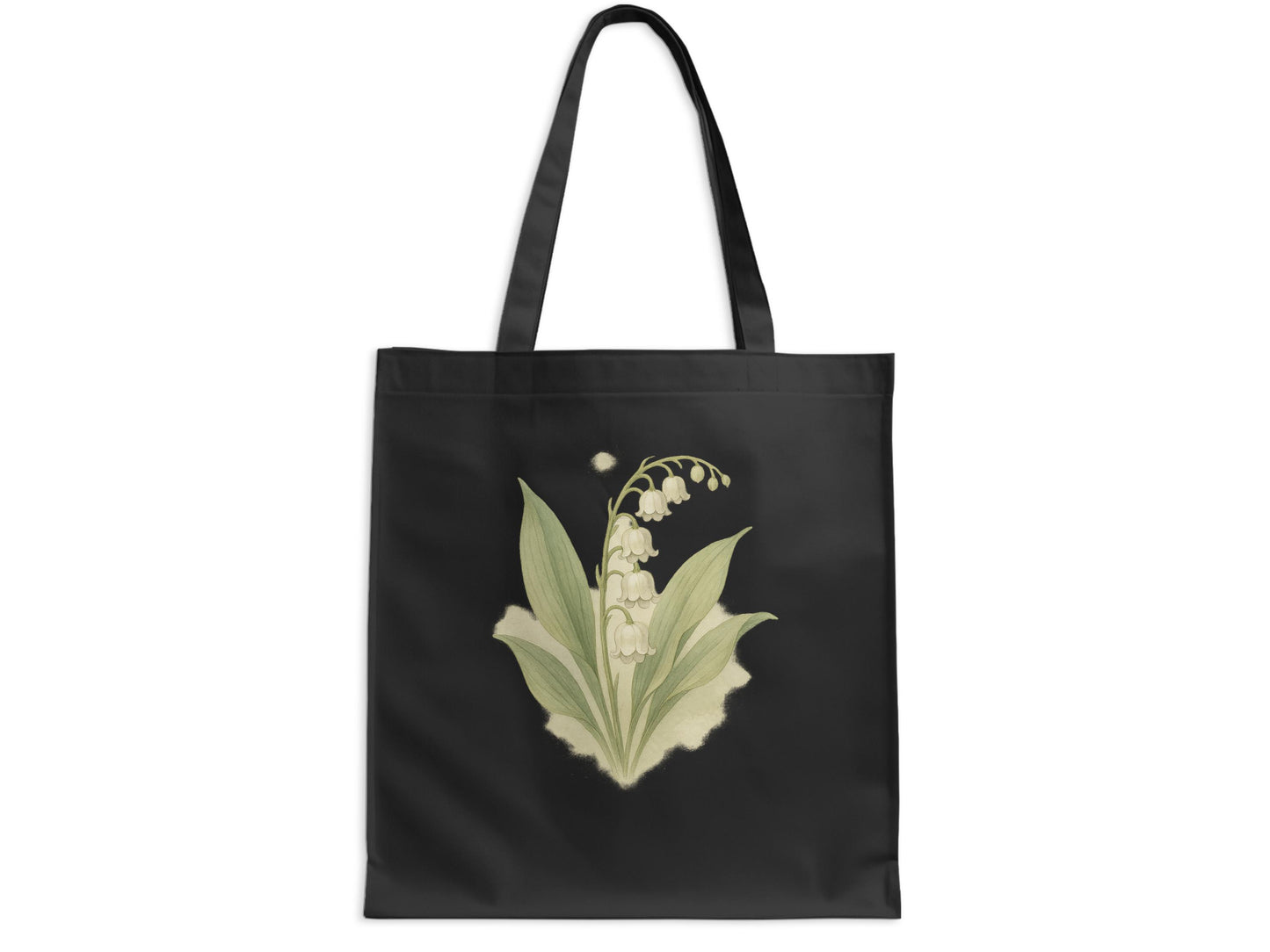 Lily Of The Valley Design Reusable Tote Bag product type