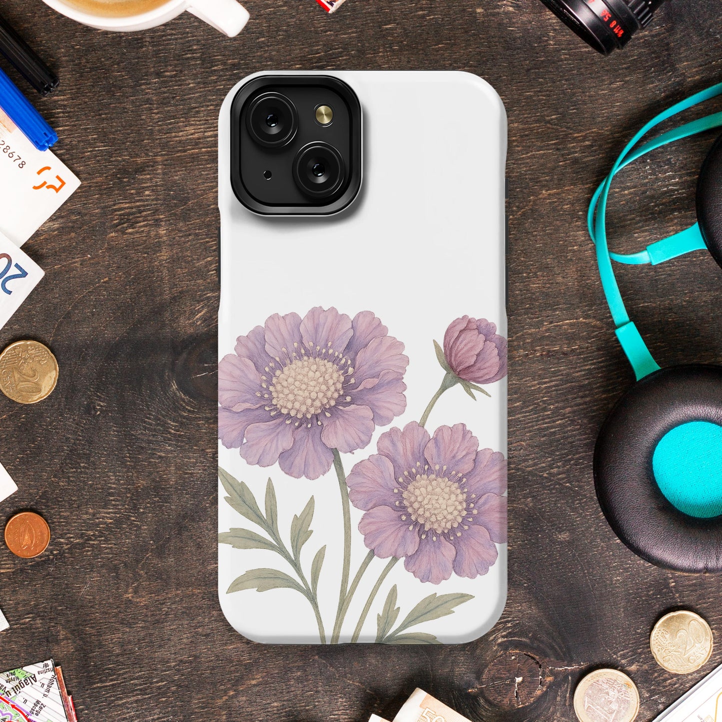 Floral Purple Flower Design Phone Case product
