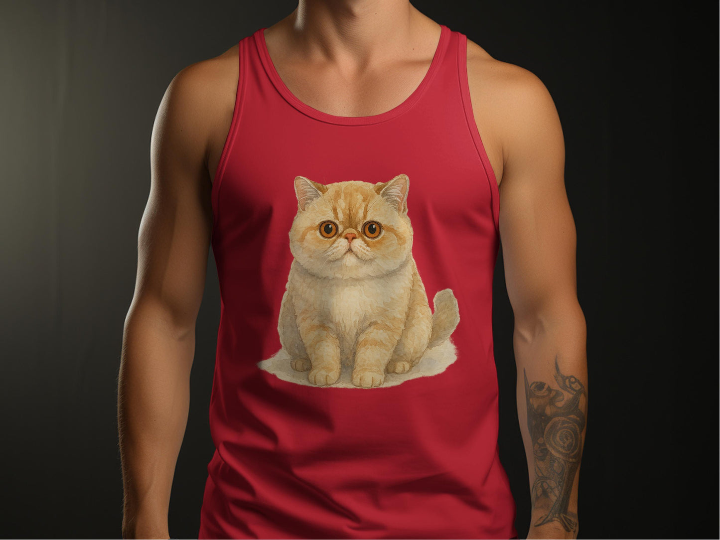 Adorable Cat Themed Casual Wear Tank Top product