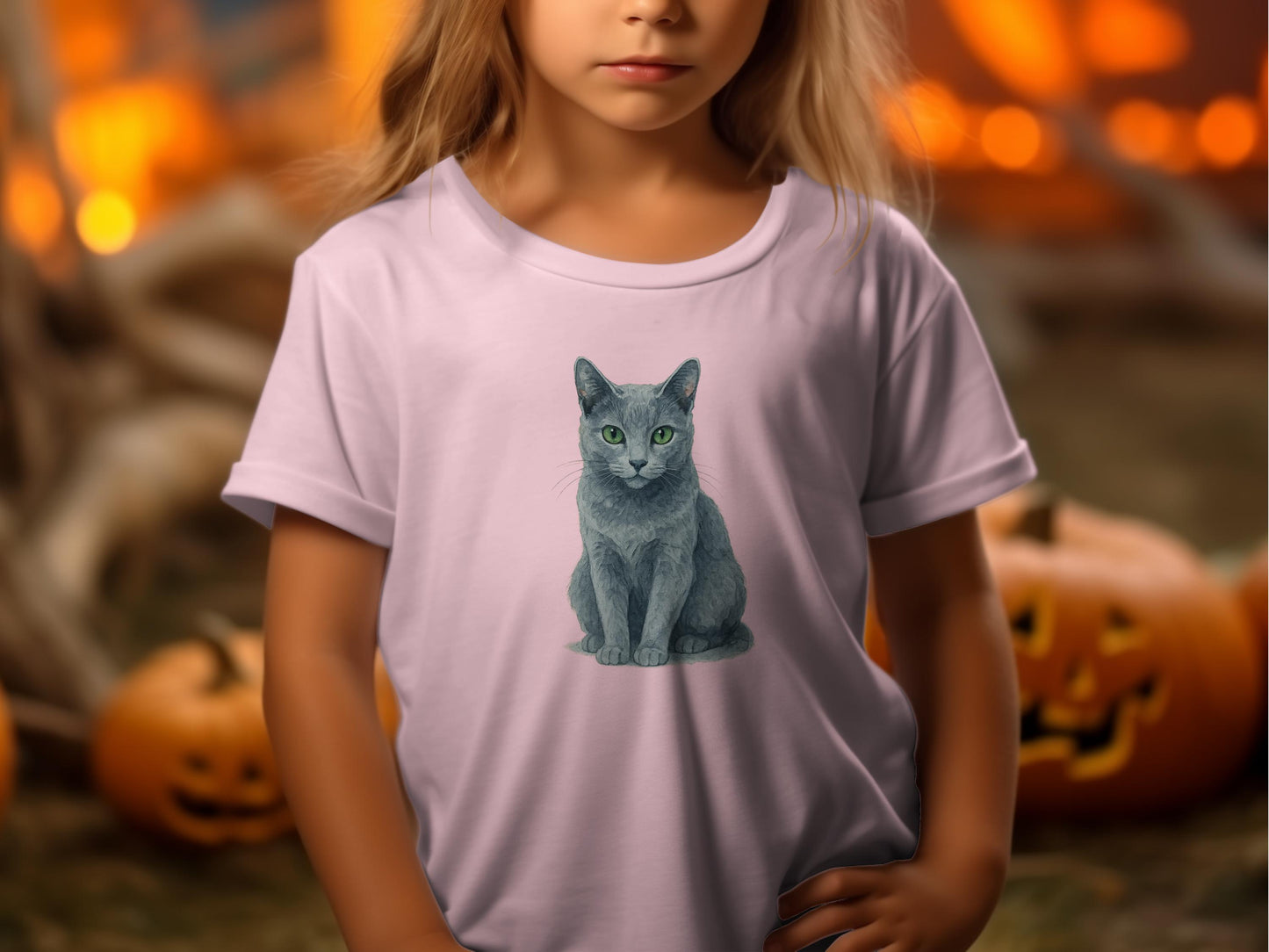 Adorable Cat Graphic Tee Perfect For Kids Product Type