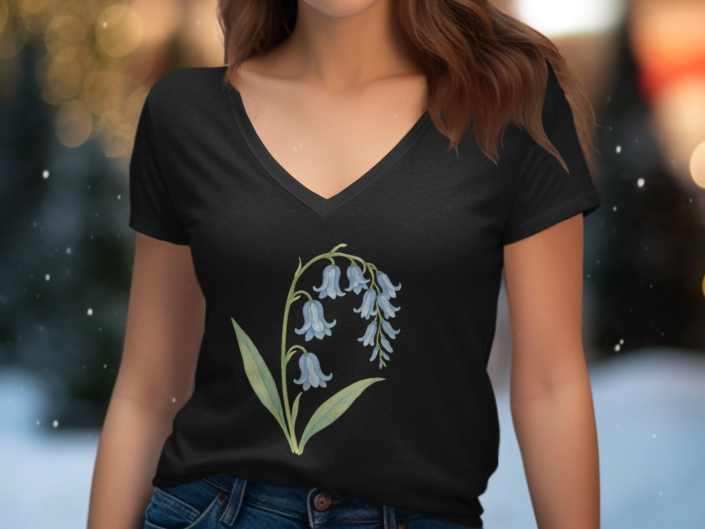 Beautiful Lily of the Valley Graphic T-Shirt product