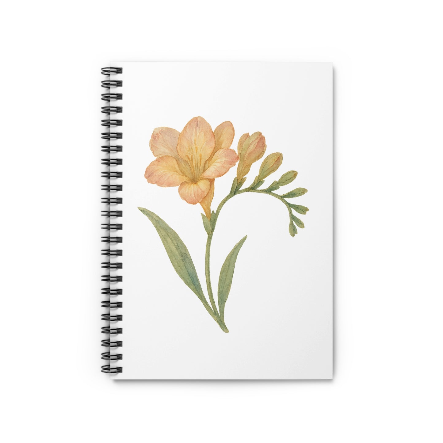 Beautiful Floral Design on a Spiral Bound Notebook product