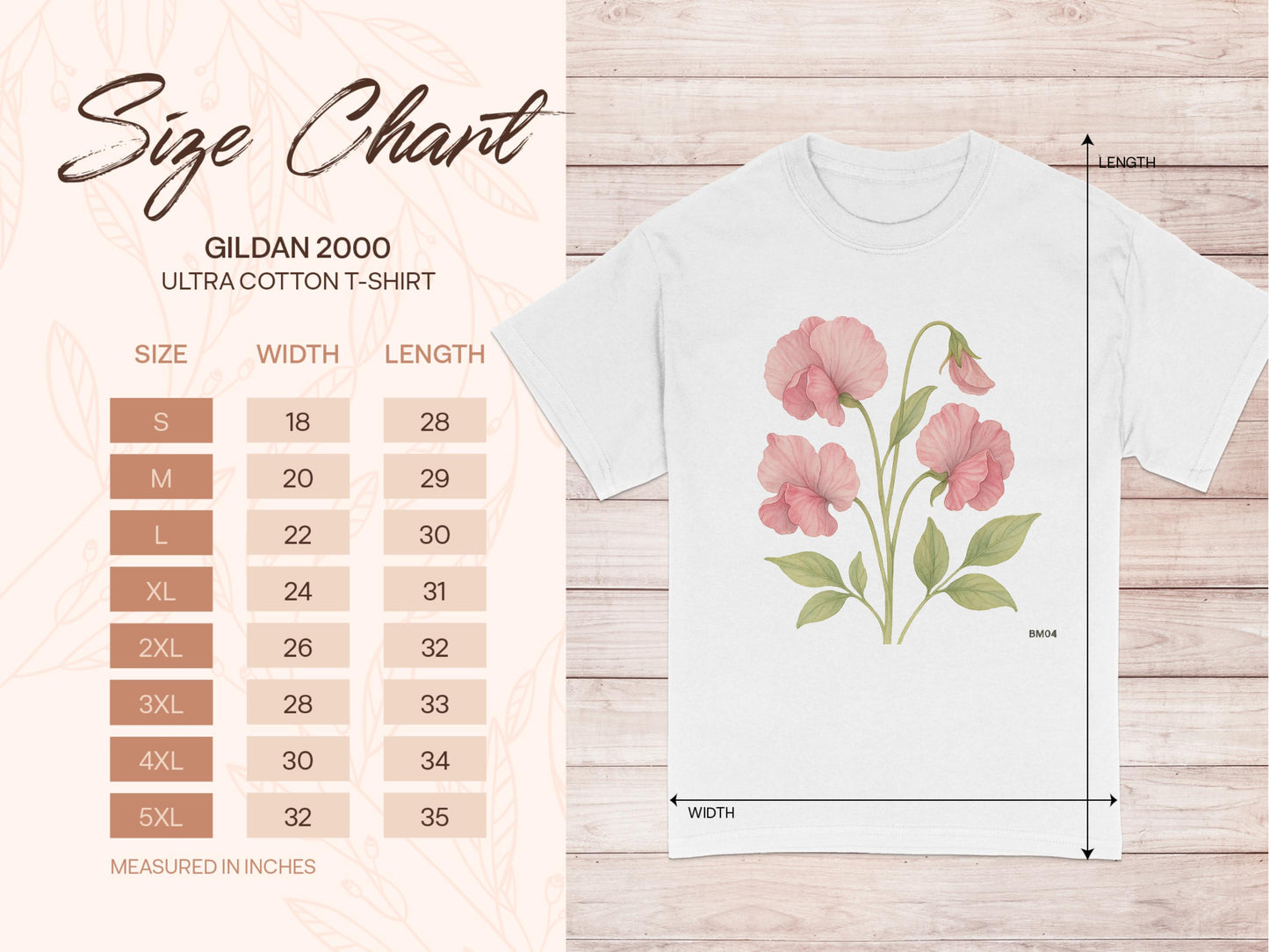 Beautiful Floral Design Ultra Cotton T-shirt product