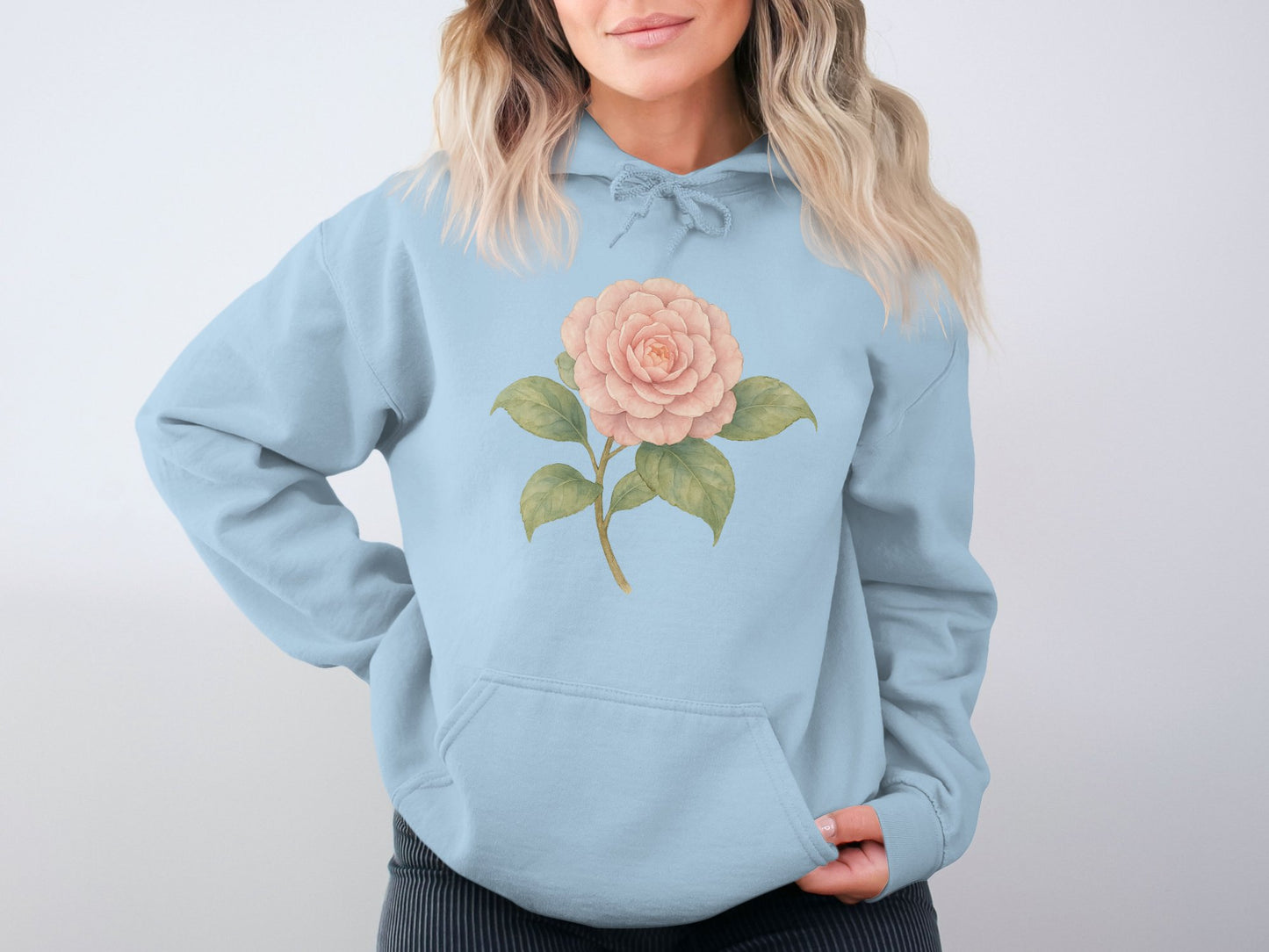 Elegant Hoodie with Beautiful Flower Design product