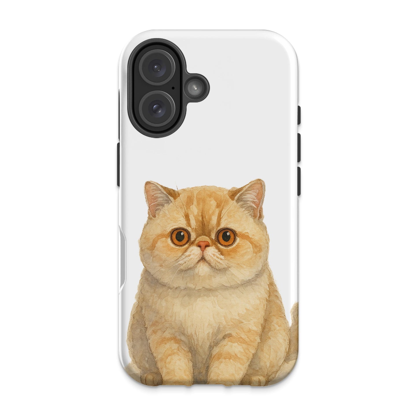 Cute Cartoon Cat iPhone Protective Case product type