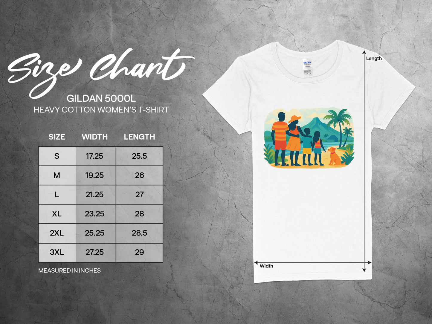 Family Vacation Themed Graphic Printed T-Shirt product