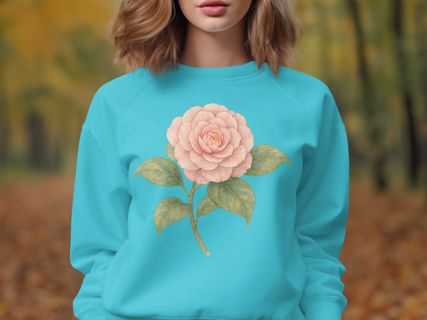 Blossom Design Sweatshirt for Stylish Fashion product